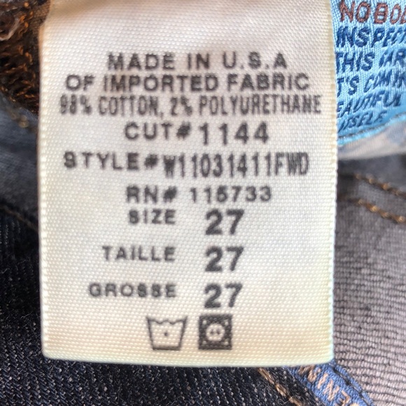 Gold sign high end jeans made in USA - Picture 6 of 7